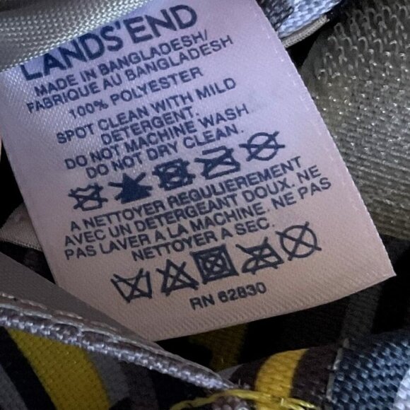 NEW LANDS' END ROLL TOP INSULATED WATERPROOF DRY BAG OUTDOORS SPORTS UNISEX - Picture 8 of 11